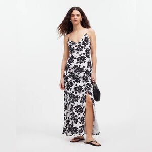 Madewell Smocked Sleeveless Maxi Dress in Floral - Size 00, NWT